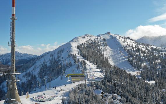 Bergstation in Umgebung